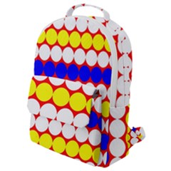 Dots 2 Colours Flap Pocket Backpack (small) by impacteesstreetwearsix