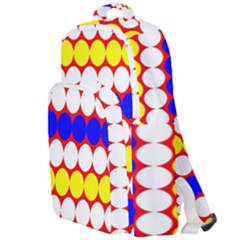 Dots 2 Colours Double Compartment Backpack