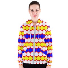 Dots 2 Colours Women s Zipper Hoodie