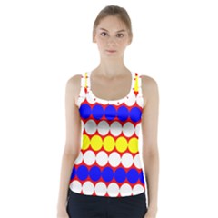 Dots 2 Colours Racer Back Sports Top by impacteesstreetwearsix