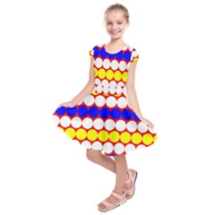 Dots 2 Colours Kids  Short Sleeve Dress by impacteesstreetwearsix