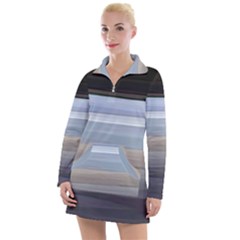 Pompey Beach Women s Long Sleeve Casual Dress