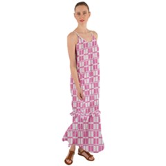 In The Pink 2 Cami Maxi Ruffle Chiffon Dress