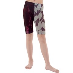 Grasmere Red Alt 1 Kids  Mid Length Swim Shorts by DeneWestUK