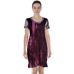 Grasmere Red Alt 1 Short Sleeve Nightdress by DeneWestUK