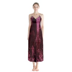 Grasmere Red Alt 1 Button Up Chiffon Maxi Dress by DeneWestUK