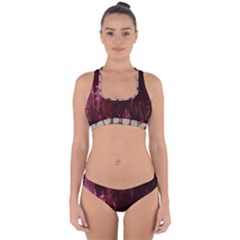 Grasmere Red Alt 1 Cross Back Hipster Bikini Set by DeneWestUK