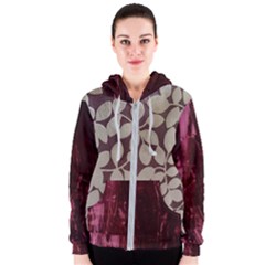 Grasmere Red Alt 2 Women s Zipper Hoodie by DeneWestUK