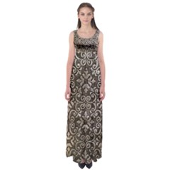 Grasmere Silver Empire Waist Maxi Dress by DeneWestUK