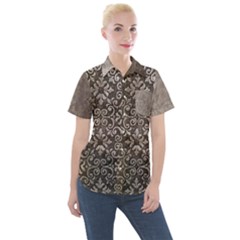 Grasmere Silver Women s Short Sleeve Pocket Shirt