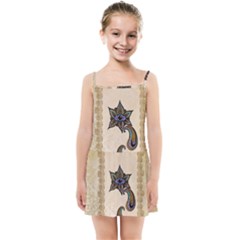 The Fantasy Eye, Mandala Design Kids  Summer Sun Dress by FantasyWorld7