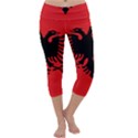 Albania Flag Capri Yoga Leggings View1