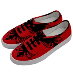 Albania Flag Men s Classic Low Top Sneakers by FlagGallery