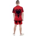 Albania Flag Men s Mesh Tee and Shorts Set View2