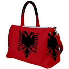 Albania Flag Duffel Travel Bag by FlagGallery