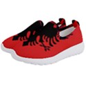 Albania Flag Kids  Slip On Sneakers View2