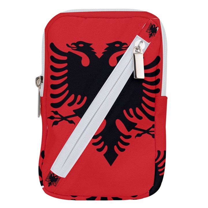 Albania Flag Belt Pouch Bag (Small)