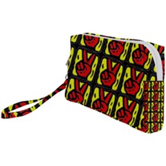 Peace Wristlet Pouch Bag (small)