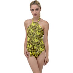 Questions Go With The Flow One Piece Swimsuit by ArtworkByPatrick