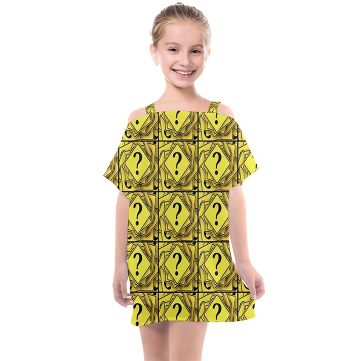 Questions Kids  One Piece Chiffon Dress