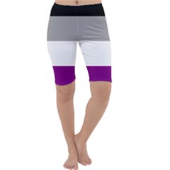 Asexual Pride Flag Lgbtq Cropped Leggings  by lgbtnation