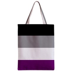 Asexual Pride Flag Lgbtq Zipper Classic Tote Bag by lgbtnation