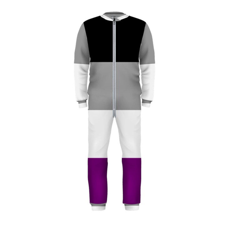 Asexual Pride Flag LGBTQ OnePiece Jumpsuit (Kids)