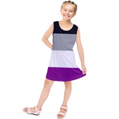 Asexual Pride Flag Lgbtq Kids  Tunic Dress by lgbtnation