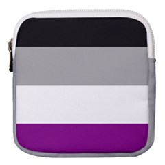 Asexual Pride Flag Lgbtq Mini Square Pouch by lgbtnation