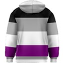 Asexual Pride Flag LGBTQ Kids  Zipper Hoodie Without Drawstring View2