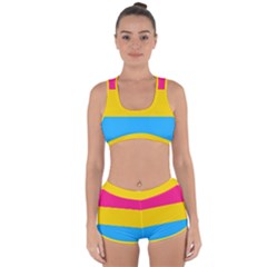 Pansexual Pride Flag Racerback Boyleg Bikini Set by lgbtnation