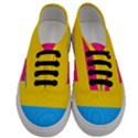 Pansexual Pride Flag Men s Classic Low Top Sneakers View1