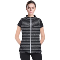 Binary Coding Women s Puffer Vest