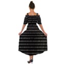 Binary Coding Shoulder Straps Boho Maxi Dress  View2