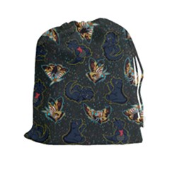 King And Queen  Drawstring Pouch (xxl) by Mezalola