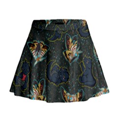 King And Queen  Mini Flare Skirt by Mezalola