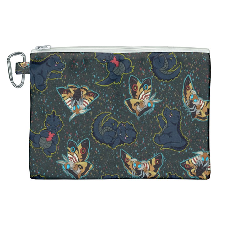 king and Queen  Canvas Cosmetic Bag (XL)