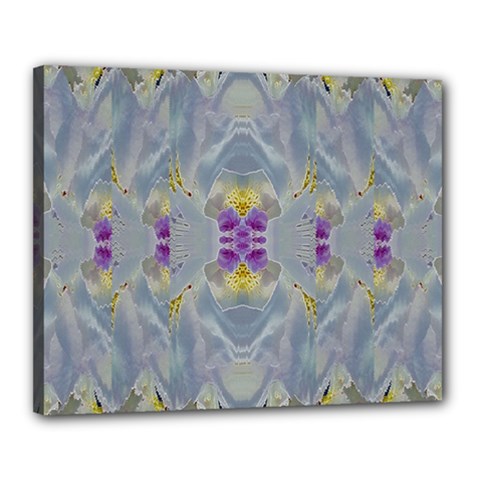 We Are Flower People In Bloom Canvas 20  X 16  (stretched) by pepitasart