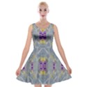 We Are Flower People In Bloom Velvet Skater Dress View1