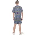 We Are Flower People In Bloom Men s Mesh Tee and Shorts Set View2