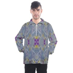 We Are Flower People In Bloom Men s Half Zip Pullover by pepitasart