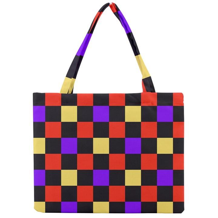 Checkerboard Again Mini Tote Bag