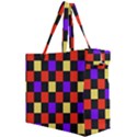 Checkerboard Again Canvas Travel Bag View2