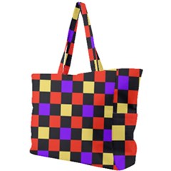 Checkerboard Again Simple Shoulder Bag