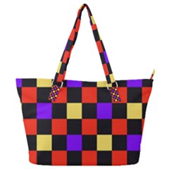 Checkerboard Again Full Print Shoulder Bag by impacteesstreetwearseven