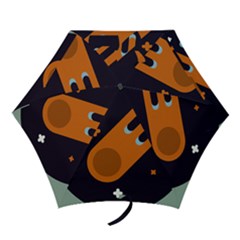 Meteor Meteorite Space Comet Mini Folding Umbrellas by Pakrebo