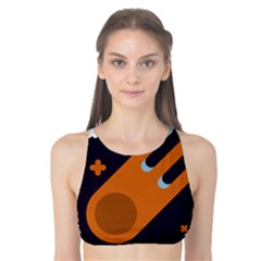 Meteor Meteorite Space Comet Tank Bikini Top by Pakrebo