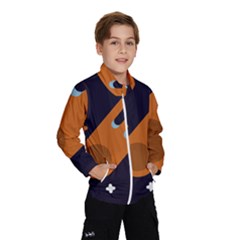 Meteor Meteorite Space Comet Kids  Windbreaker by Pakrebo