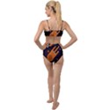 Meteor Meteorite Space Comet Tied Up Two Piece Swimsuit View2