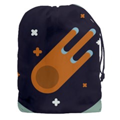 Meteor Meteorite Space Comet Drawstring Pouch (xxxl) by Pakrebo